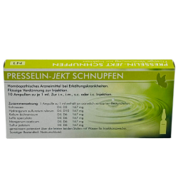 PRESSELIN-JEKT SCHNUPFEN