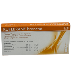 Rufebran broncho 10 x 1ml