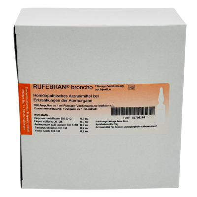 Rufebran broncho 100 x 1ml